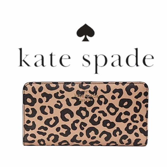 kate spade Handbags - Kate Spade Leopard Wallet